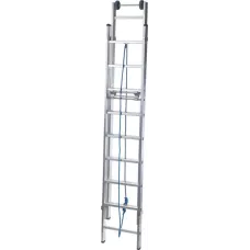 Лестница двухсекционная с тросовой тягой 2х12 ступеней NV524 Новая высота 5240212