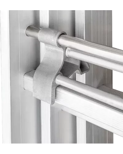 Лестница трехсекционная с тросовой тягой 3х12 ступеней NV 525 Новая высота 5250312