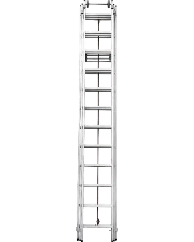 Лестница трехсекционная с тросовой тягой 3х12 ступеней NV 525 Новая высота 5250312
