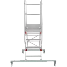 Передвижная лестница-подмости 4 ступени с платформой и ограждением NV5510 Новая высота 5510104
