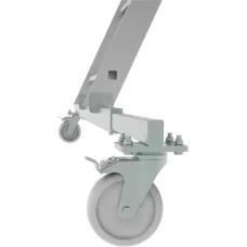 Передвижная двухсторонняя лестница-подмости с платформой 4 ступени NV5520 Новая высота 5520204