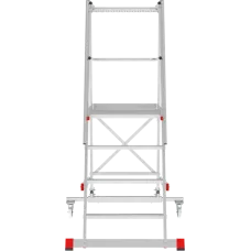 Передвижная складная лестница-стремянка с платформой 4 ступени NV5540 Новая высота 5540104