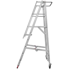 Передвижная складная лестница-стремянка с платформой 6 ступени NV5540 Новая высота 5540106