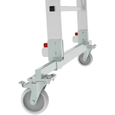 Передвижная складная лестница-стремянка с платформой 7 ступени NV5540 Новая высота 5540107