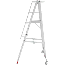 Передвижная складная лестница-стремянка с платформой 7 ступени NV5540 Новая высота 5540107