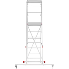 Передвижная складная лестница-стремянка с платформой 7 ступени NV5540 Новая высота 5540107