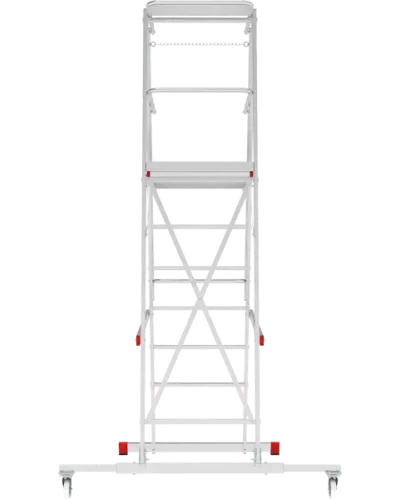 Передвижная складная лестница-стремянка с платформой 7 ступени NV5540 Новая высота 5540107