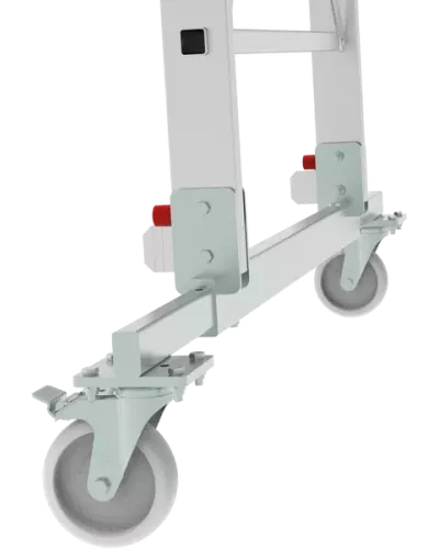 Передвижная складная лестница-стремянка с платформой 8 ступени NV5540 Новая высота 5540108