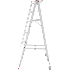 Передвижная складная лестница-стремянка с платформой 9 ступени NV5540 Новая высота 5540109