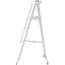 Передвижная складная лестница-стремянка с платформой 10 ступени NV5540 Новая высота 5540110
