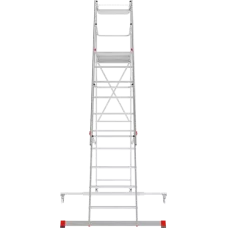 Передвижная складная лестница-стремянка с платформой 10 ступени NV5540 Новая высота 5540110