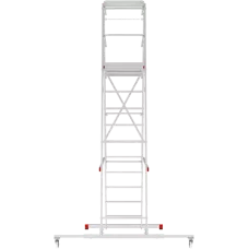 Передвижная складная лестница-стремянка с платформой 10 ступени NV5540 Новая высота 5540110