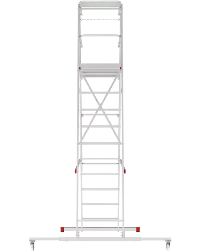 Передвижная складная лестница-стремянка с платформой 10 ступени NV5540 Новая высота 5540110