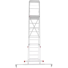 Передвижная складная лестница-стремянка с платформой 11 ступени NV5540 Новая высота 5540111