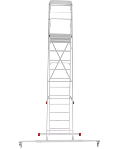 Передвижная складная лестница-стремянка с платформой 11 ступени NV5540 Новая высота 5540111