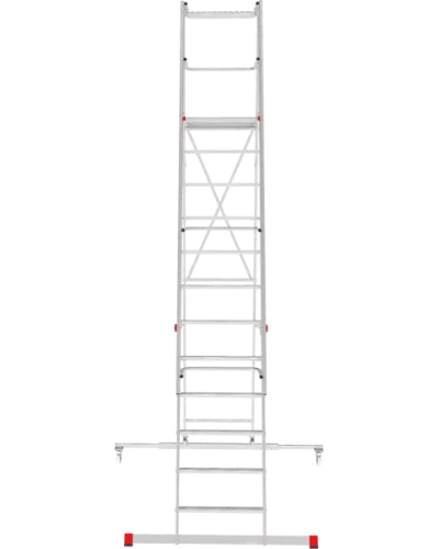 Передвижная складная лестница-стремянка с платформой 12 ступени NV5540 Новая высота 5540112