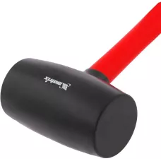 Киянка резиновая, 910 г, черная резина, фибергласовая рукоятка MATRIX 11194