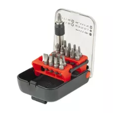 Набор бит, адаптер для бит, сталь S2, 18 предметов MATRIX  11316