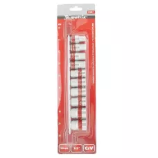 Набор универсальных торцевых головок 1/2, 10 шт, 10-22 мм MATRIX 13597