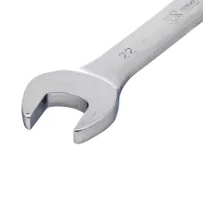 Ключ комбинированный трещоточный, 22 мм, CrV, зеркальный хром MATRIX 14814