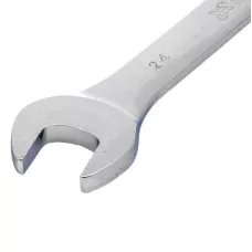 Ключ комбинированный трещоточный, 24 мм, CrV, зеркальный хром MATRIX 14815