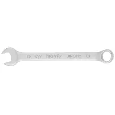 Ключ комбинированный, 13 мм, CrV MATRIX 15109