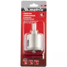 Сверло алмазное по керамограниту, 40 х 67 мм MATRIX 726403