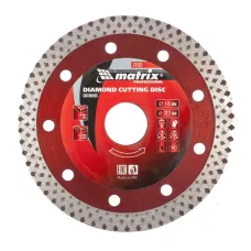 Диск алмазный, отрезной сплошной, 115 мм, сухая резка MATRIX  73122