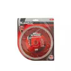 Диск алмазный, отрезной сплошной, 180 мм, сухая резка MATRIX  73128