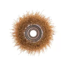 Щетка для УШМ, 75 мм, М14, "чашка",витая проволока MATRIX 74604