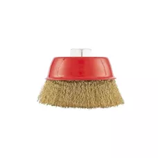 Щетка для УШМ, 100 мм, М14, "чашка",витая проволока MATRIX 74605