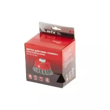 Щетка для УШМ, 100 мм, М14, "чашка", проволока 0,35 мм MATRIX 74615