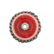 Щетка для УШМ, 125 мм, М14, "чашка", проволока 0,35 мм MATRIX 74617