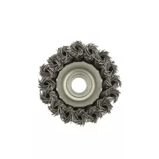 Щетка для УШМ, 65 мм, М14, "чашка", проволока 0,8 мм MATRIX 74621