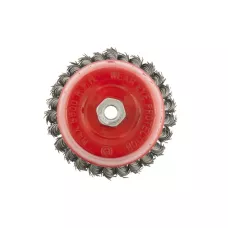 Щетка для УШМ, 125 мм, М14, "чашка", проволока 0,8 мм MATRIX 74625