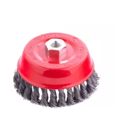 Щетка для УШМ, 125 мм, М14, "чашка", проволока 0,5 мм MATRIX 74627