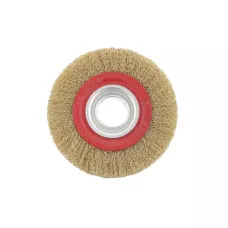 Щетка для точила, 150 мм, посадка 32 мм, плоская MATRIX 74660