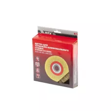 Щетка для точила, 150 мм, посадка 32 мм, плоская MATRIX 74660