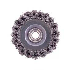 Щетка для УШМ, 80 мм, М14, "чашка", проволока 0,5 мм MATRIX 74670