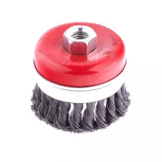 Щетка для УШМ, 80 мм, М14, "чашка", проволока 0,5 мм MATRIX 74670