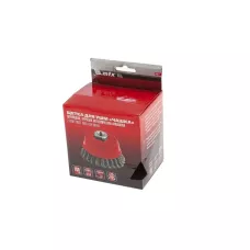 Щетка для УШМ, 100 мм, М14, "чашка", проволока 0,35 мм MATRIX 74677