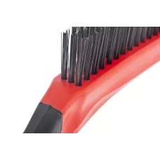 Щетка зачистная трехрядная, двухкомпонентная рукоятка MATRIX 74833