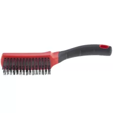 Щетка зачистная пятирядная, двухкомпонентная рукоятка MATRIX 74835