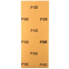 Шлифлист на бумажной основе, P 100, 115 х 280 мм, 5 ш., водостойкий MATRIX 756623