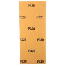 Шлифлист на бумажной основе, P 320, 115 х 280 мм, 5 шт., водостойкий MATRIX 756823