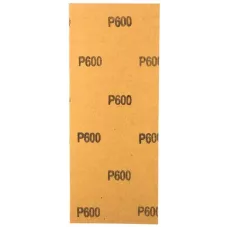 Шлифлист на бумажной основе, P 600, 115 х 280 мм, 5 шт., водостойкий MATRIX 756903