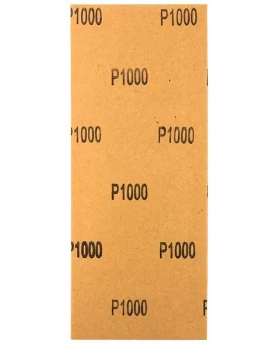 Шлифлист на бумажной основе, P 1000, 115 х 280 мм, 5 шт., водостойкий MATRIX 756983