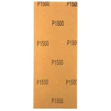 Шлифлист на бумажной основе, P 1500, 115 х 280 мм, 5 шт., водостойкий MATRIX 757023