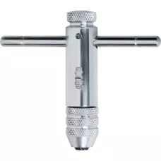 Вороток для метчиков М3-М8, хромированный, с трещоткой MATRIX 76905