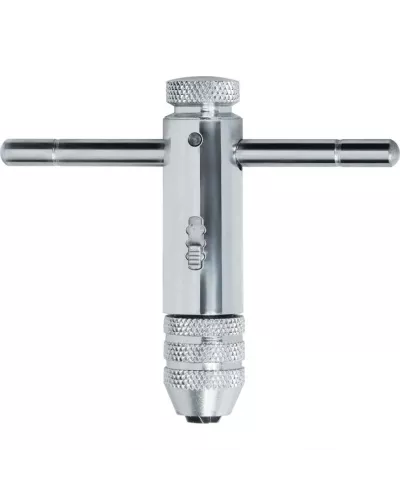 Вороток для метчиков М3-М8, хромированный, с трещоткой MATRIX 76905